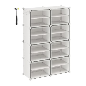 Scaffale modulare con scomparti BOXIFY bianco