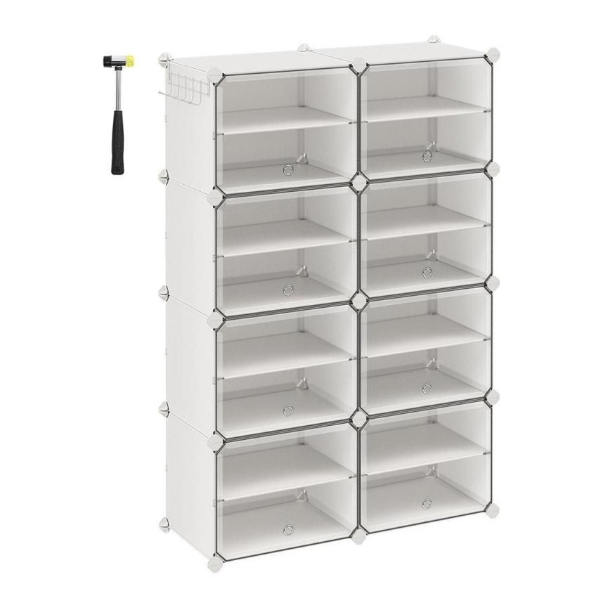 Scaffale modulare con scomparti BOXIFY bianco