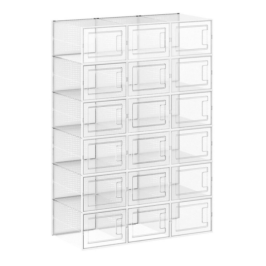 Scaffale modulare con scomparti BOXIFY bianco