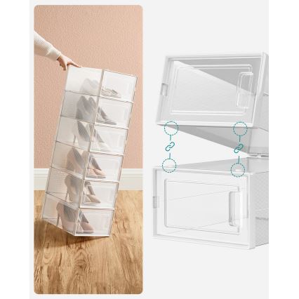 Scaffale modulare con scomparti BOXIFY bianco