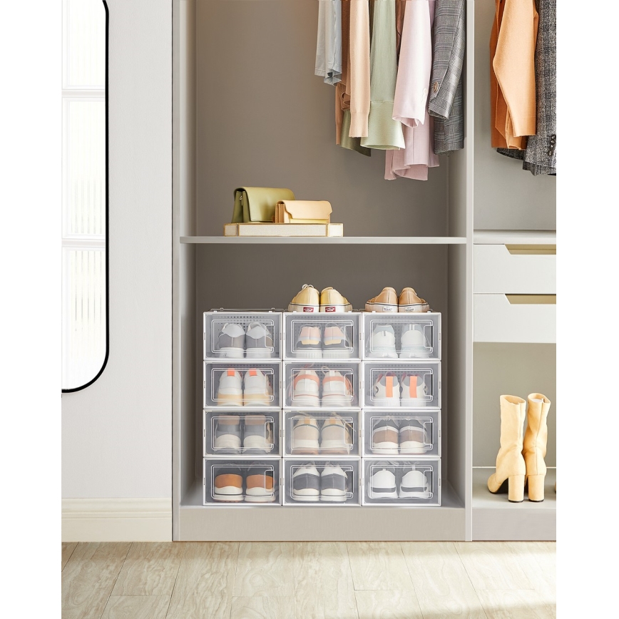 Scaffale modulare con scomparti BOXIFY bianco