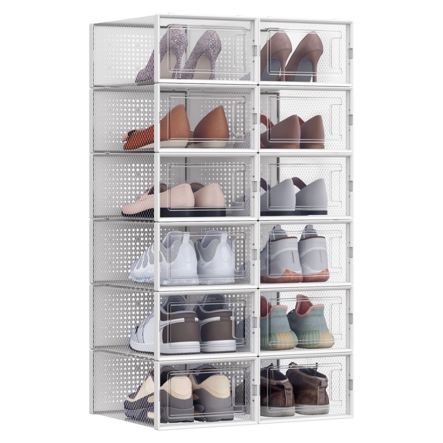 Scaffale modulare con scomparti BOXIFY bianco