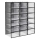 Scaffale modulare con scomparti BOXIFY nero