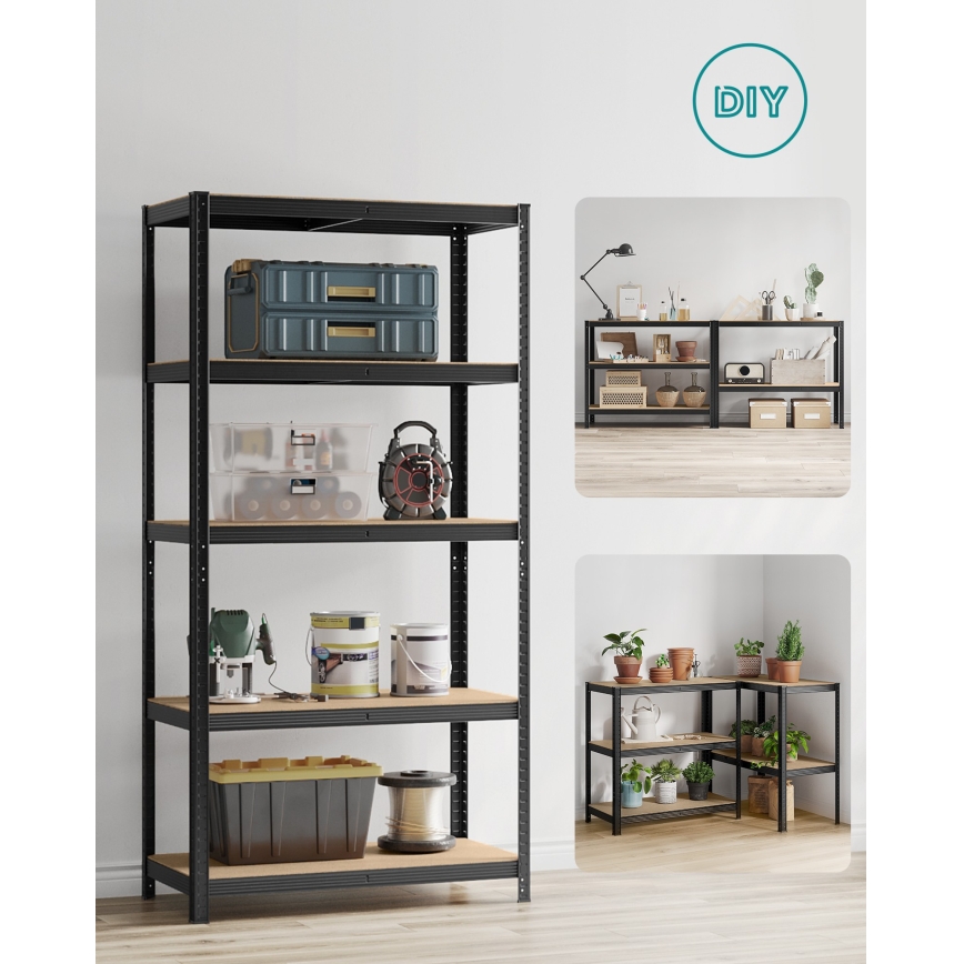 Scaffale ORDIFY nero