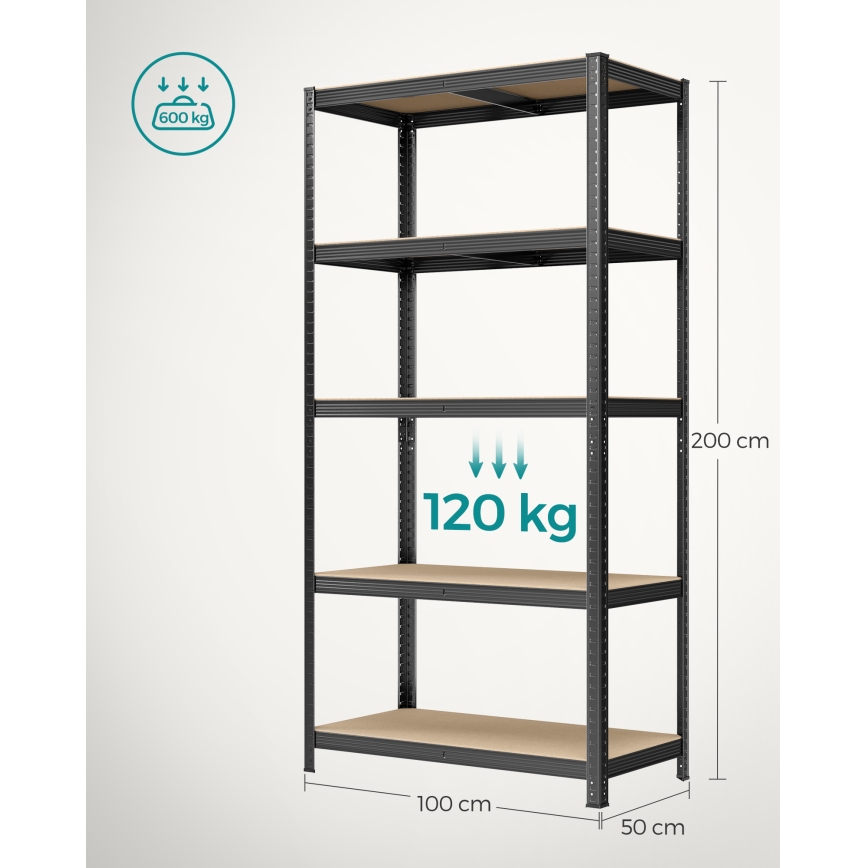 Scaffale ORDIFY nero