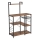 Scaffale per cucina MARGE marrone/nero