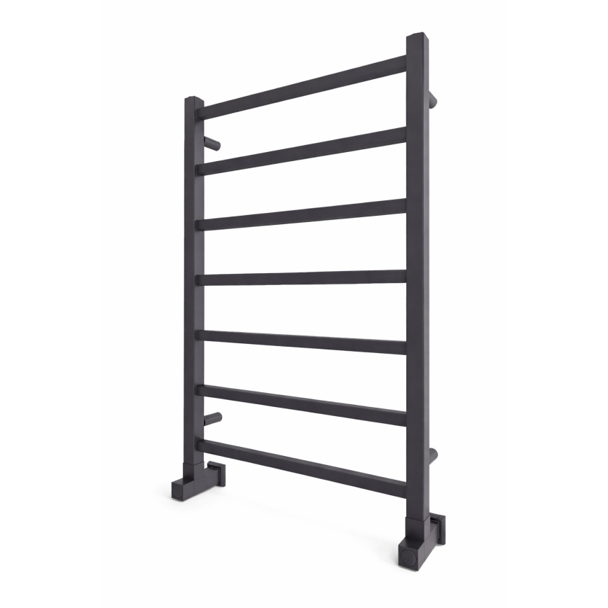 Scaldasalviette a pioli per bagno INOX TOKIO 161W/230V 77x53 cm acciaio inox/antracite