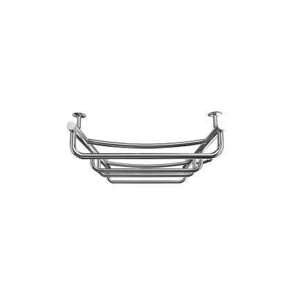 Scaldasalviette a pioli per bagno LUX 105W/230V 80x53 cm in acciaio inox/cromo lucido, lato destro