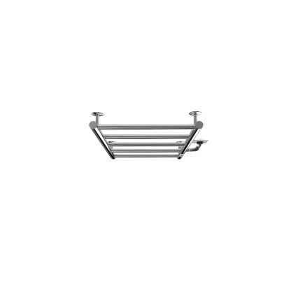 Scaldasalviette a scala CLASSIC 65W/230V 66x42 cm acciaio inossidabile/cromo lucido, lato destro