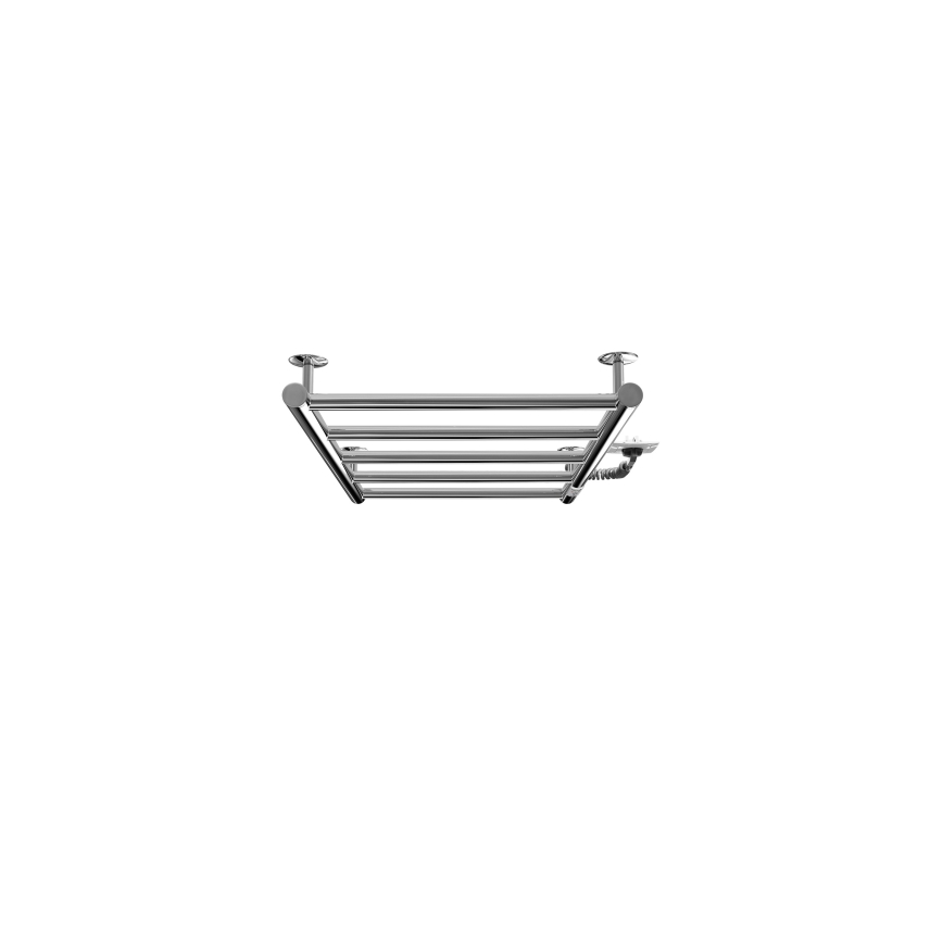 Scaldasalviette a scala CLASSIC 65W/230V 66x42 cm acciaio inossidabile/cromo lucido, lato destro