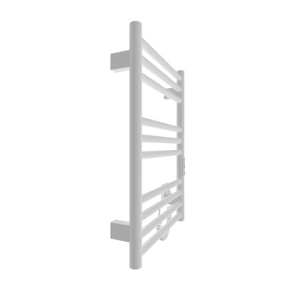 Scaldasalviette a scala HF GREENWICH 100W/230V 57x43 cm bianco arrotondato