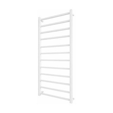 Scaldasalviette a scala per bagno INOX TOKIO 233W/230V 117x53 cm acciaio inox/bianco