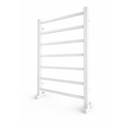 Scaldasalviette a scaletta da bagno INOX TOKIO 161W/230V 77x53 cm acciaio inossidabile/bianco