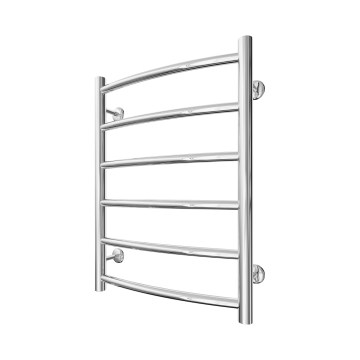 Scaldasalviette a scaletta per bagno INOX CLASSIC 120W/230V 57x43 cm, acciaio inox/cromo lucido