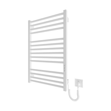 Scaldasalviette da bagno HF DERBY 170W/230V 77x53 cm bianco, lato destro