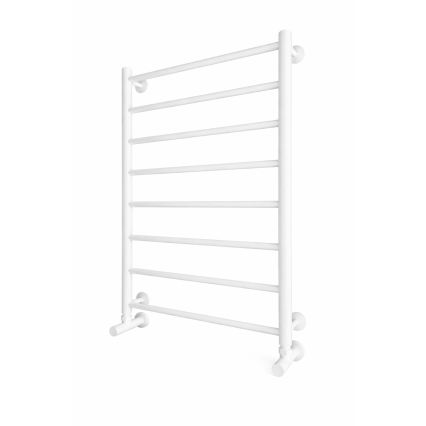 Scaldasalviette da bagno INOX FLAT 163W/230V 77x53 cm acciaio inox/bianco