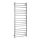 Scaldasalviette elettrico 60x168 cm 285W in acciaio inox