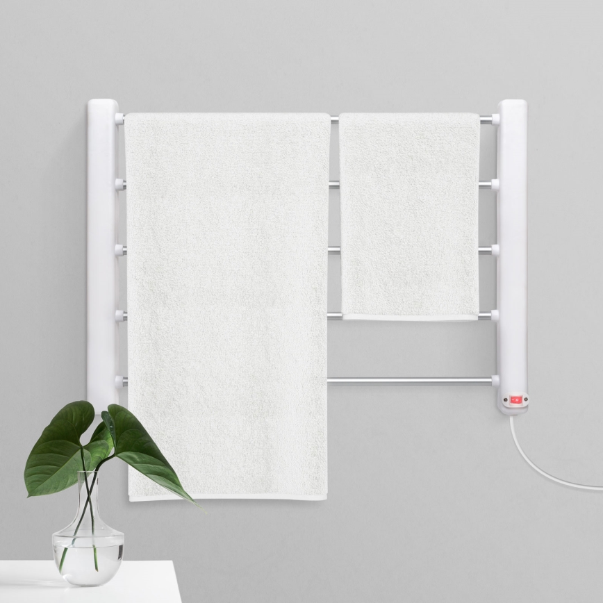 Scaldasalviette elettrico 65W/230V 60x43,2 cm IPX1 bianco
