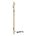 Scaldasalviette elettrico a barra 118 cm, 30 W, finitura oro