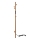 Scaldasalviette elettrico a barra 118 cm 30W finitura rame
