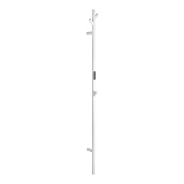 Scaldasalviette elettrico a barra 172 cm 46 W bianco
