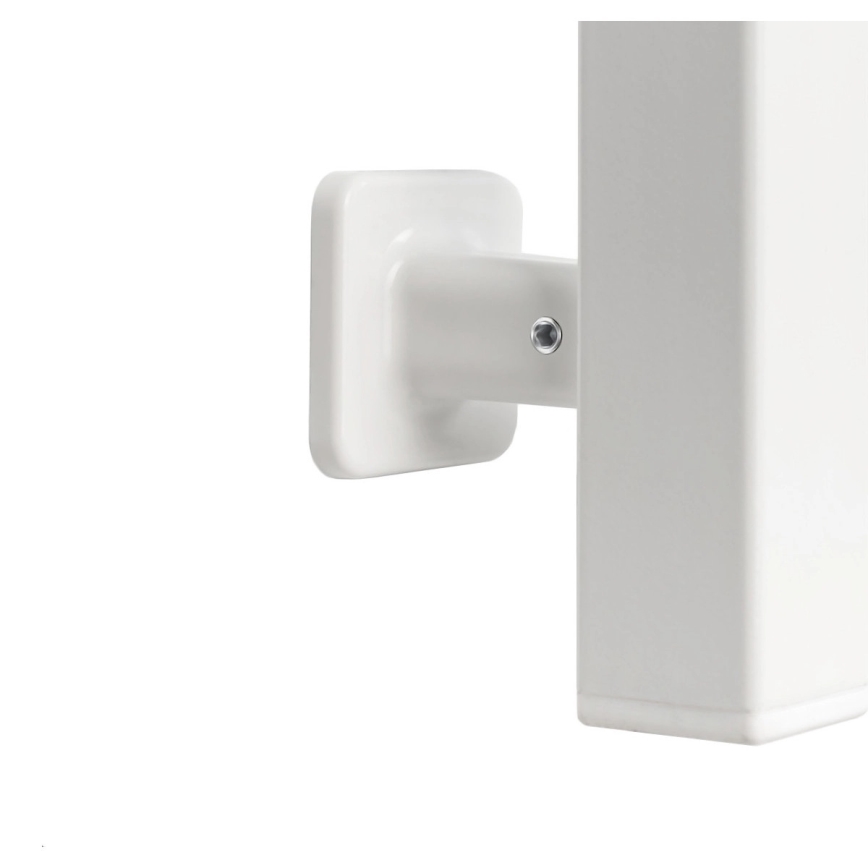 Scaldasalviette elettrico con termostato AVANGARD 181W 50x90 cm, bianco, lato sinistro