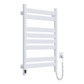 Scaldasalviette elettrico con termostato LARGO 168W 80x50 cm bianco destro