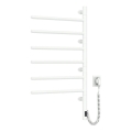 Scaldasalviette elettrico girevole con termostato ARABESQUE 105W 80x49 cm bianco