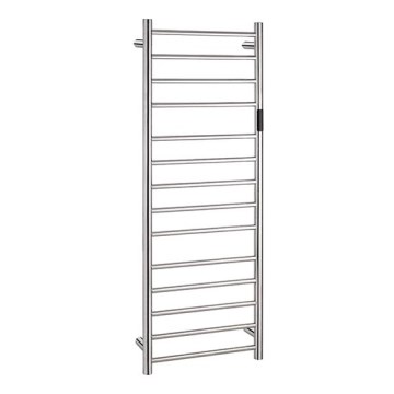 Scaldasalviette elettrico per asciugamani 45x132 cm 180W in acciaio inox