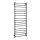 Scaldasalviette elettrico per asciugamani 60x168 cm 285W acciaio inox/nero