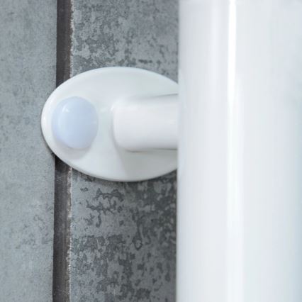 Scaldasalviette elettrico rotante con termostato FOUETTE 60W 65X49 cm  bianco