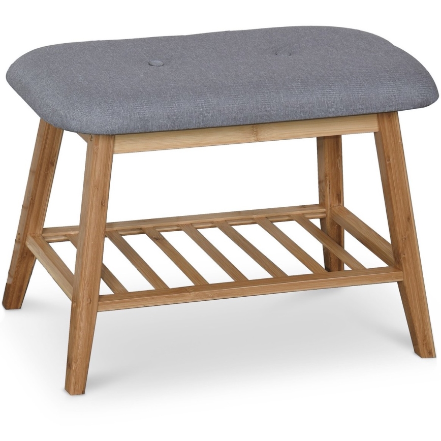 Scarpiera 44x60 cm grigio/beige