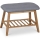Scarpiera 44x60 cm grigio/beige