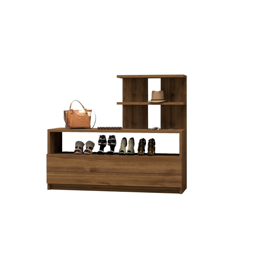 Scarpiera AIRY 45x100 cm marrone