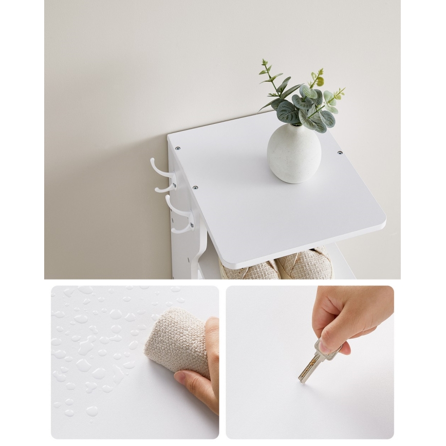 Scarpiera BOTARO bianca