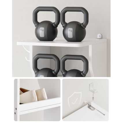 Scarpiera BOTARO bianca