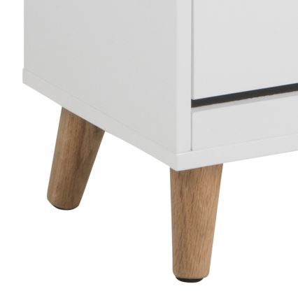 Scarpiera con 3 cassetti CARLY bianco