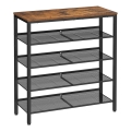 Scarpiera DAVOR marrone/nera