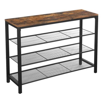 Scarpiera DAVOR marrone/nera