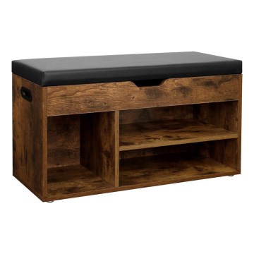 Scarpiera DAVOR marrone/nera