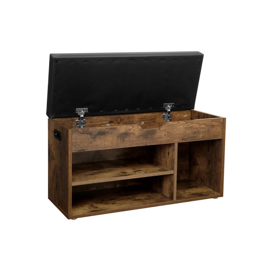 Scarpiera DAVOR marrone/nera