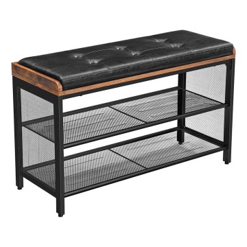 Scarpiera DAVOR marrone/nera