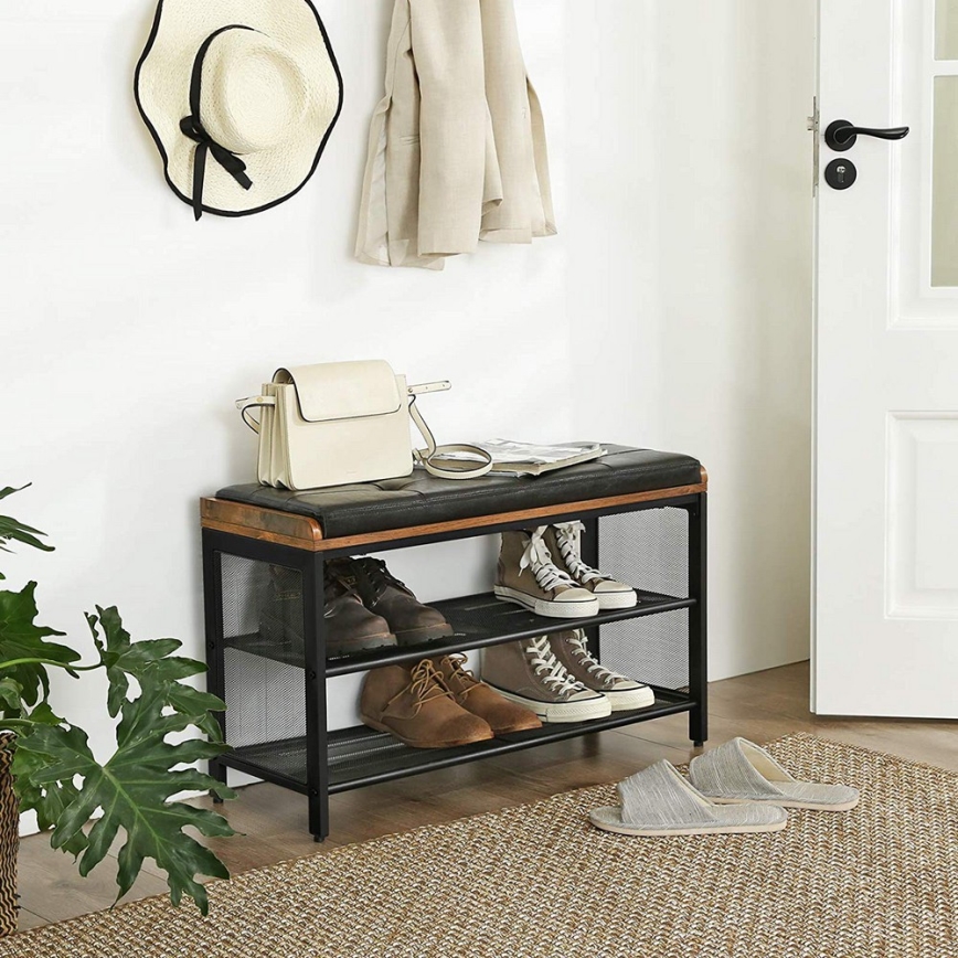 Scarpiera DAVOR marrone/nera