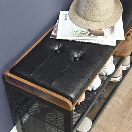 Scarpiera DAVOR marrone/nera