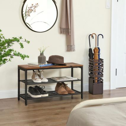 Scarpiera DAVOR marrone/nera