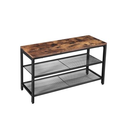 Scarpiera DAVOR marrone/nera