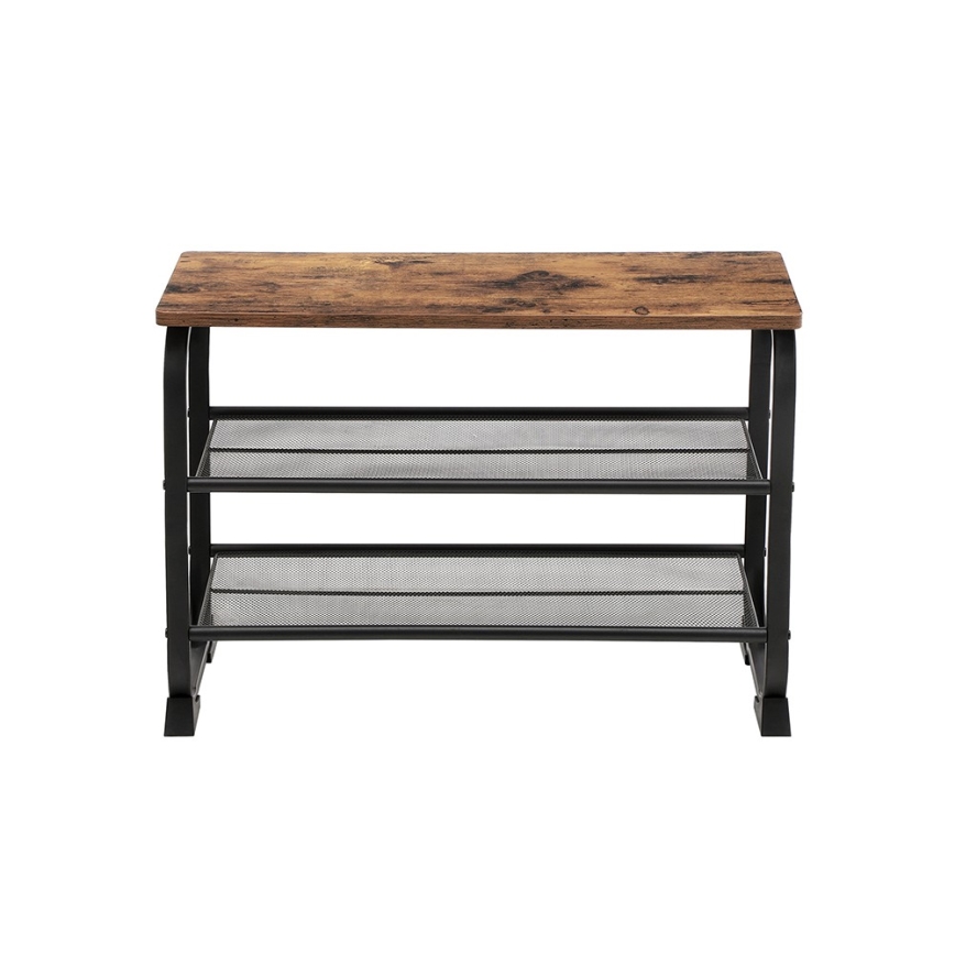 Scarpiera DAVOR marrone/nera