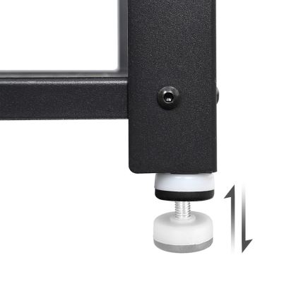 Scarpiera DAVOR marrone/nero