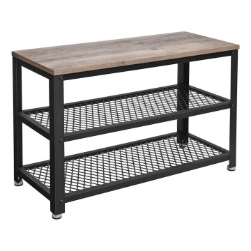 Scarpiera DAVOR marrone/nero