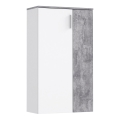 Scarpiera ETON bianco/grigio effetto cemento